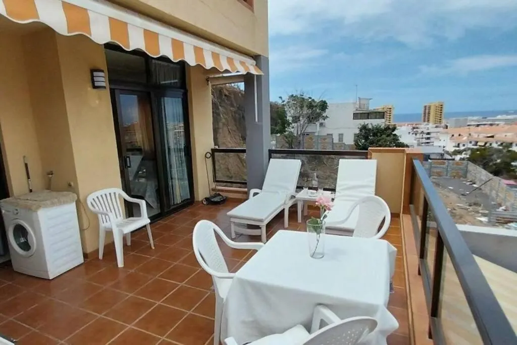 1-Bedroom Apartment With Big Terrace And Ocean View In Los Cristianos Los Cristianos  Spain